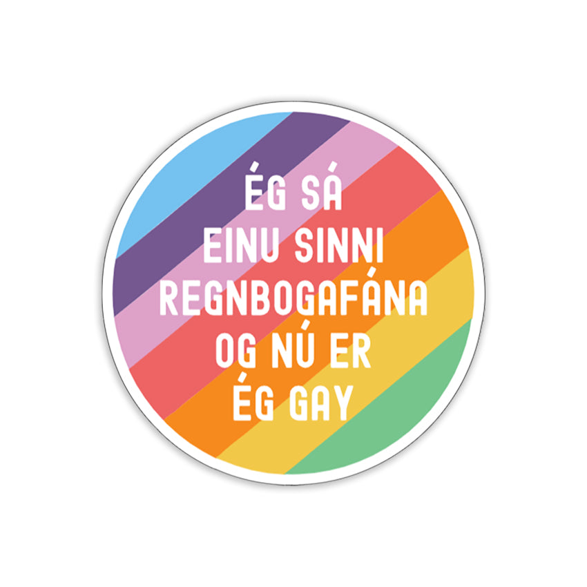Límmiðar/Seglar - Hinsegin textar (Val)