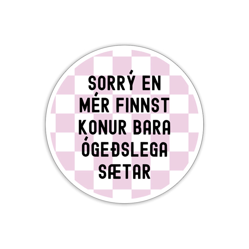 Límmiðar/Seglar - Hinsegin textar (Val)