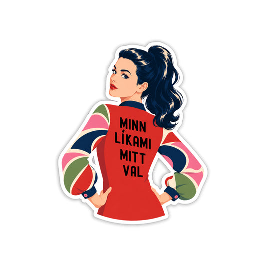 Límmiðar/Seglar - Femínista (Val)