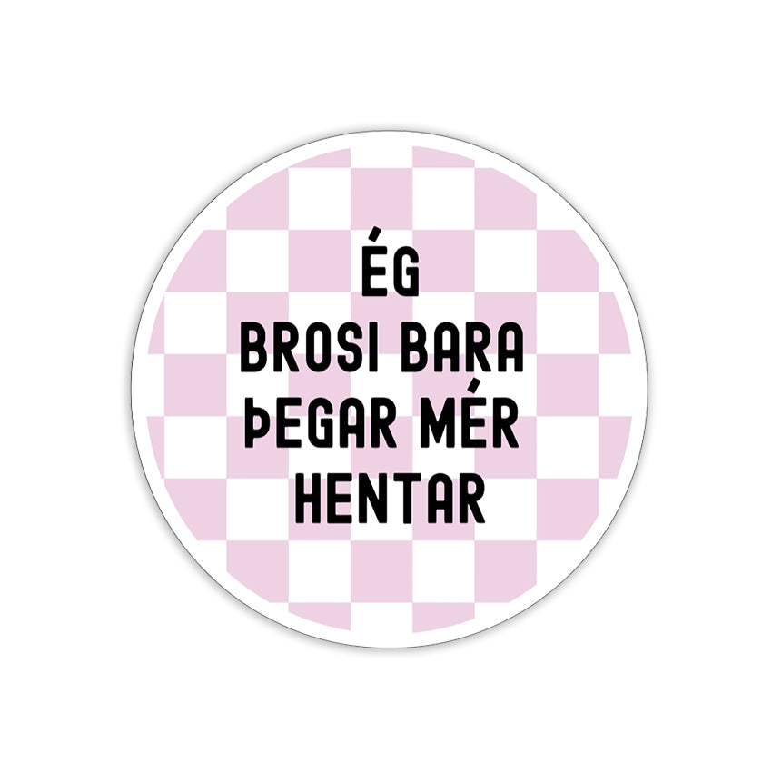 Límmiðar/Seglar - Femínista (Val)