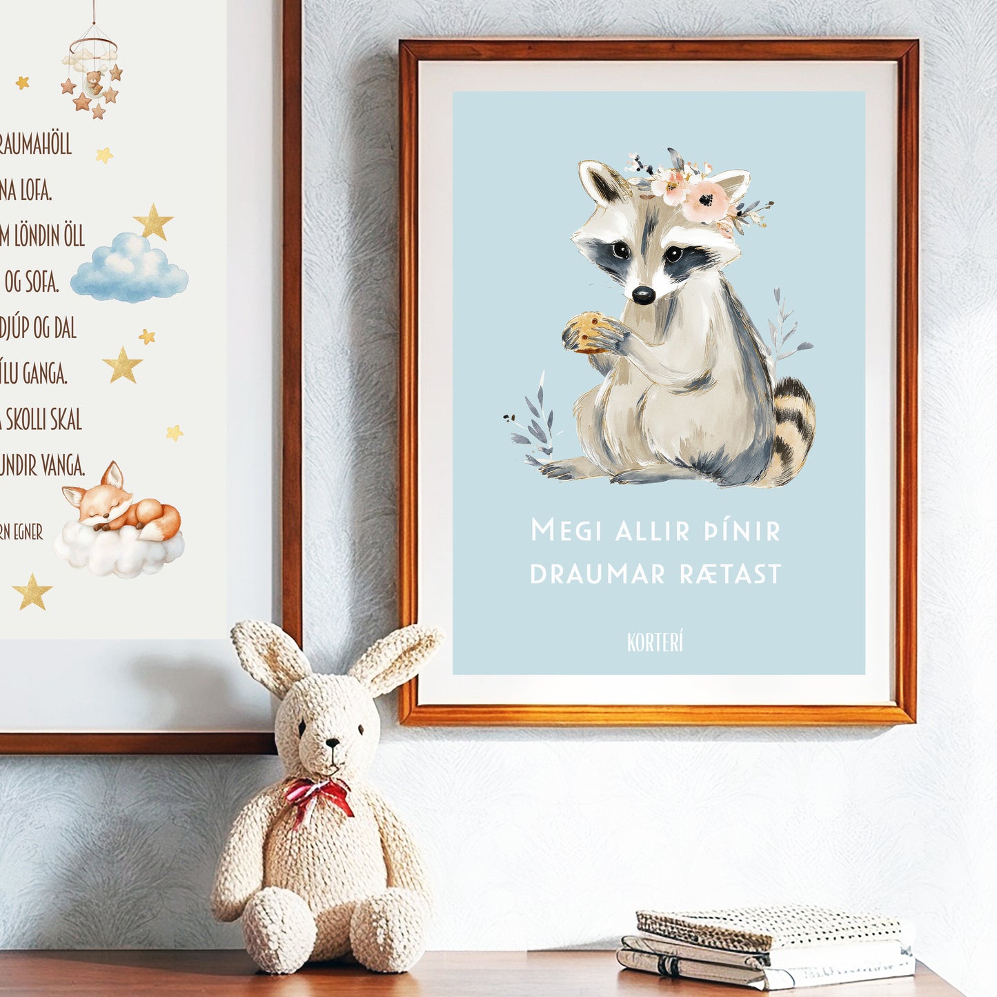 Prent - Þvottabjörn