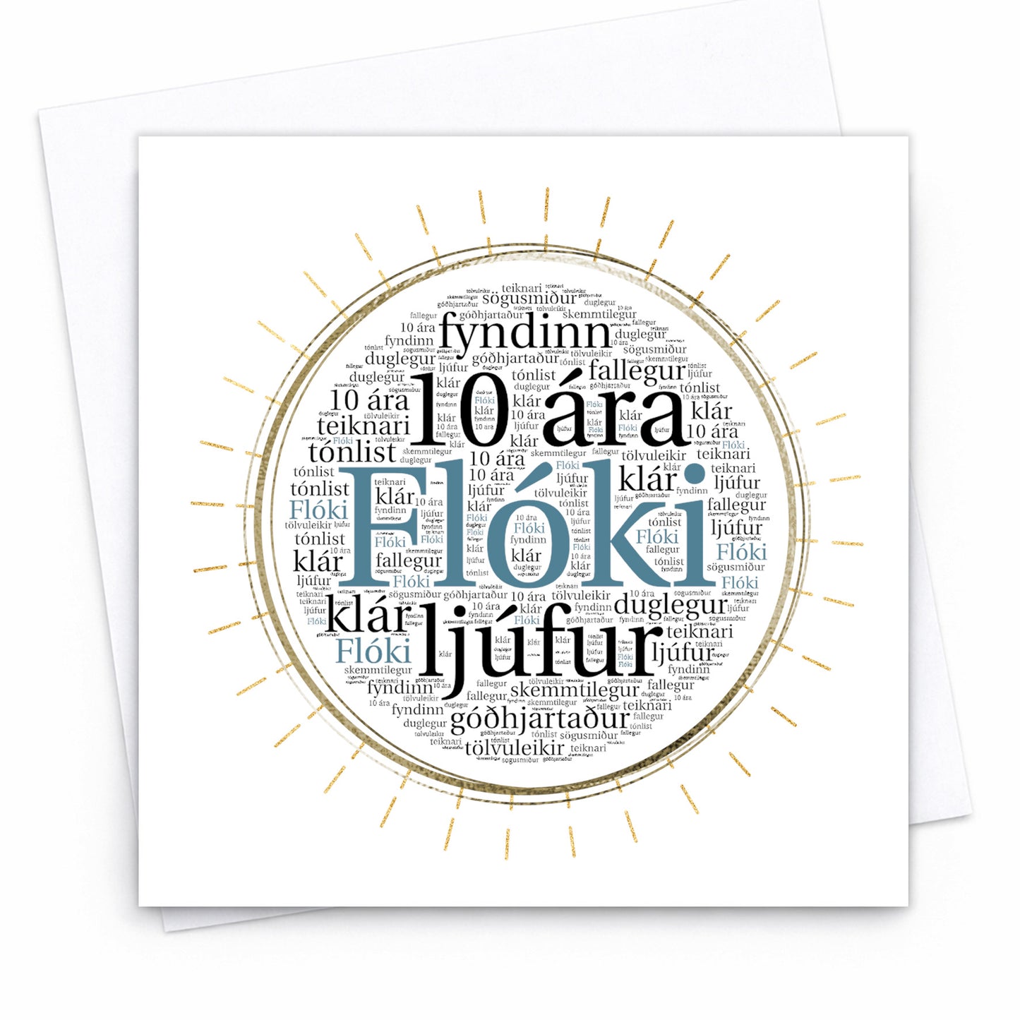 Orðaský - Persónulegt kort